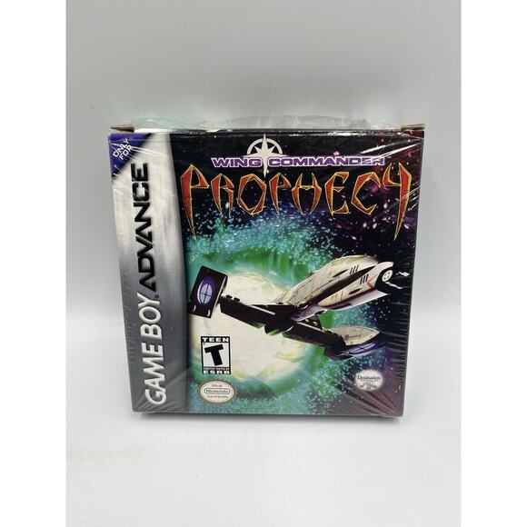 Wing Commander: Prophecy (Nintendo Game Boy Advance, 2003) Brand New Sealed